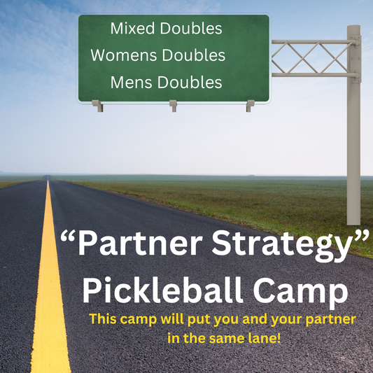 Partner Pickleball Boot Camp (3.0 - 4.0)-September 23 - 25, 2024