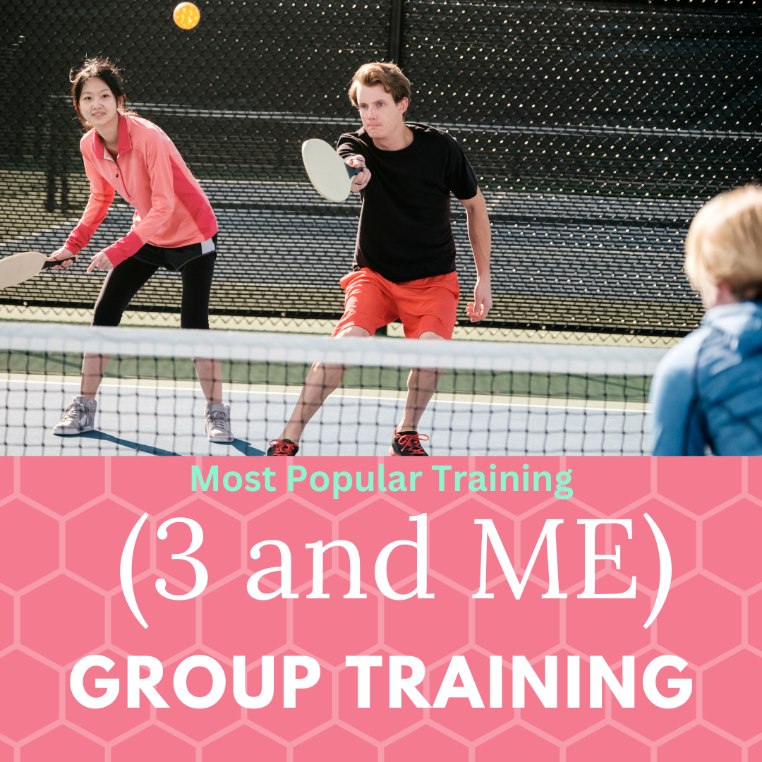 Most Popular Pickleball Training (3 and Me)